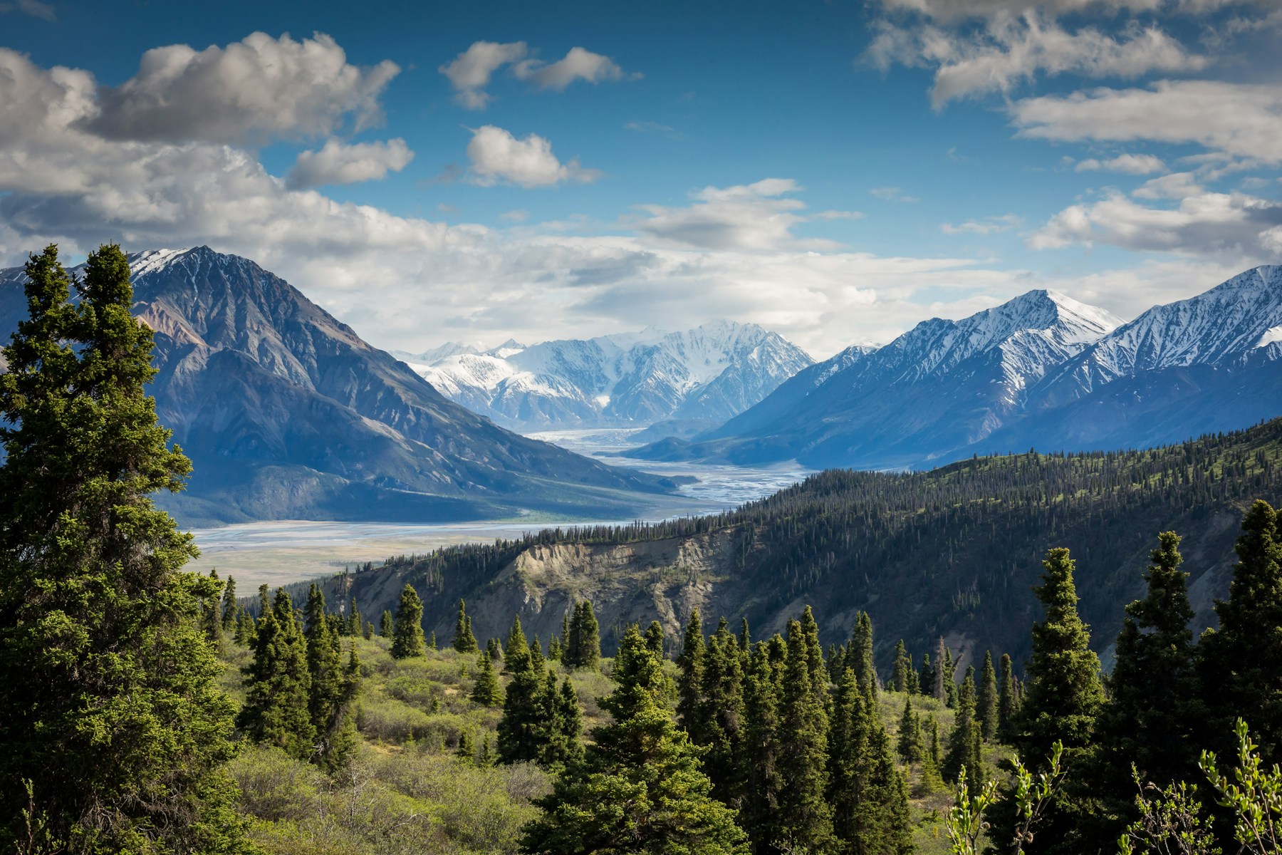 Sample alpine landscape